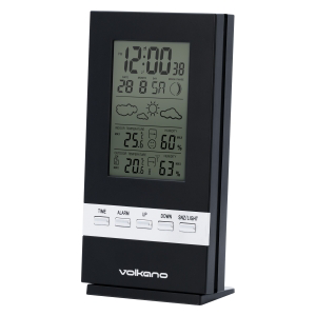 Volkano Dew series Weather Station - Black