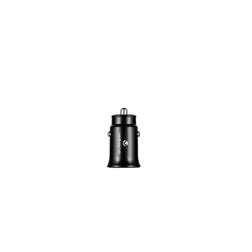 Volkano Dual USB Car Charger 12W – Fast & Compact On-The-Go Charging