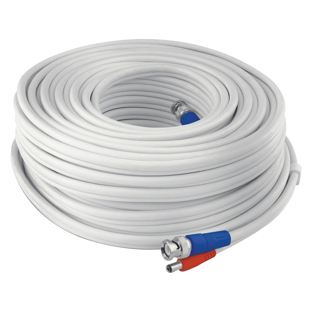 Patrol 30m Video and Power Extension Cable White