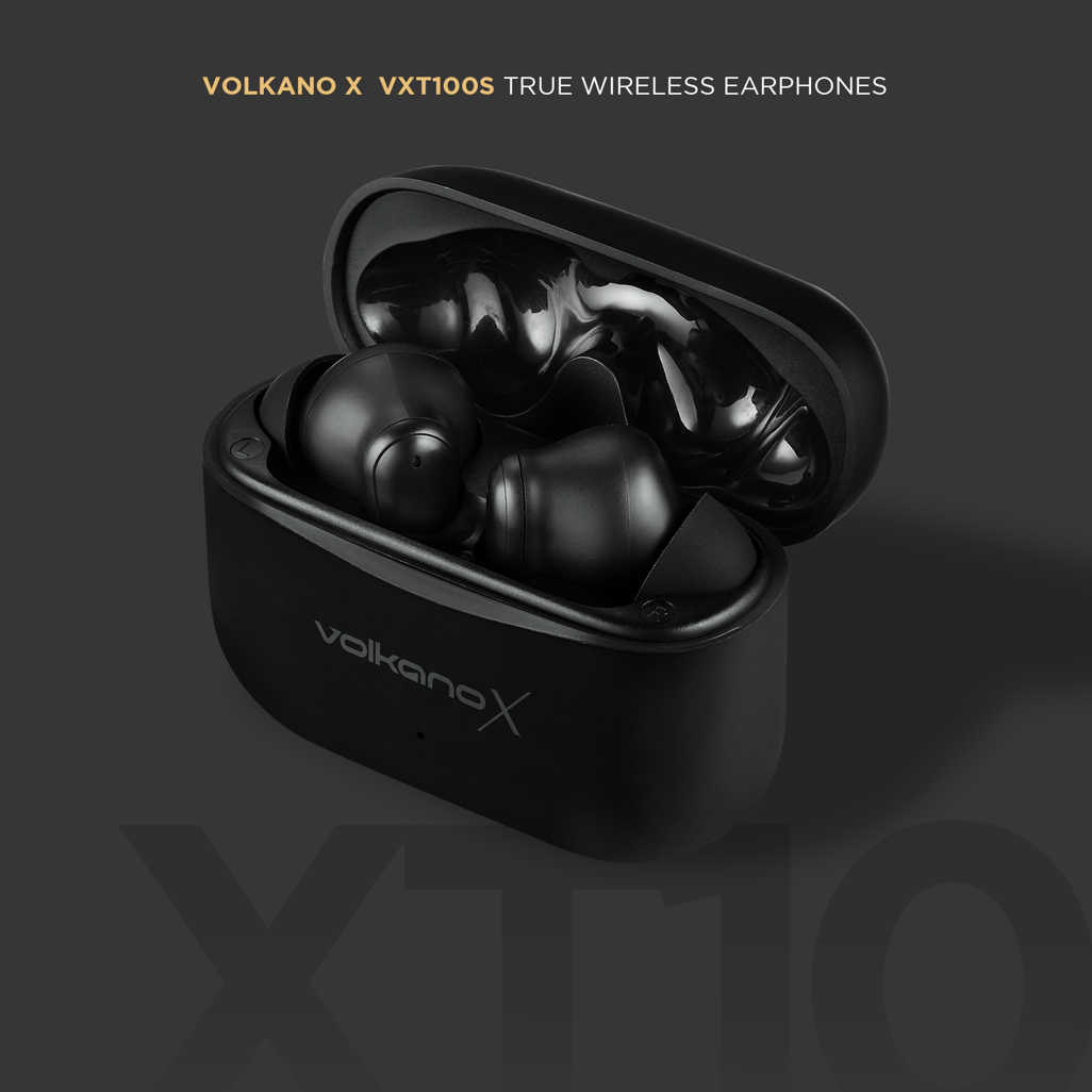 Volkano X VXT100S TWS Earphones - Black