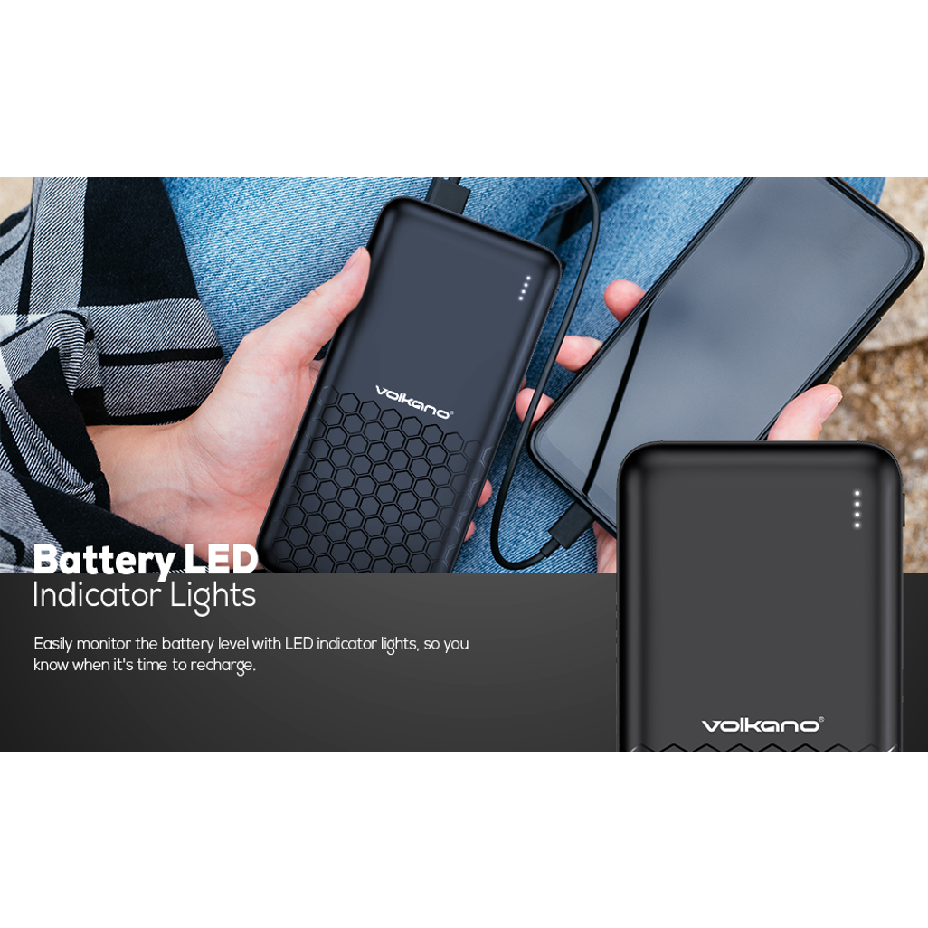 Volkano Remus series 30 000mAh P.D. + Q.C. Power bank