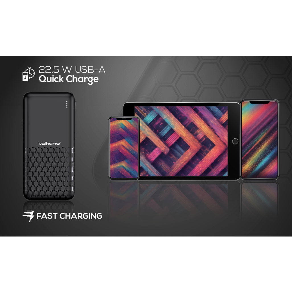Volkano Remus series 30 000mAh P.D. + Q.C. Power bank