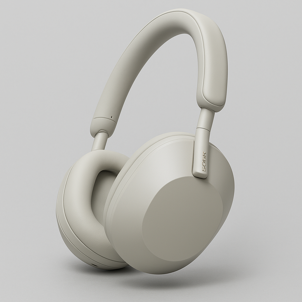 Sony WH1000XM5 (Silver) Noise Cancelling BT Headphones