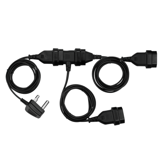 SWITCHED Easy Cable Extender Daisy Chain Kit 6M Total - Black
