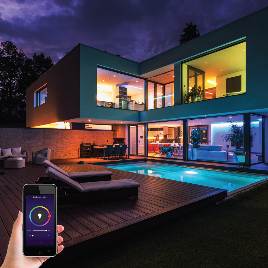 Smart WiFi Bulb 10W LED RGB White Bayonet