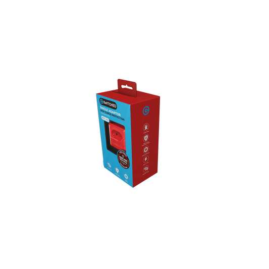 SWITCHED 1 Way High Surge Network Safe Adaptor