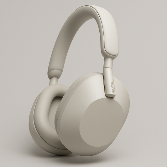 Sony WH1000XM5 (Silver) Noise Cancelling BT Headphones